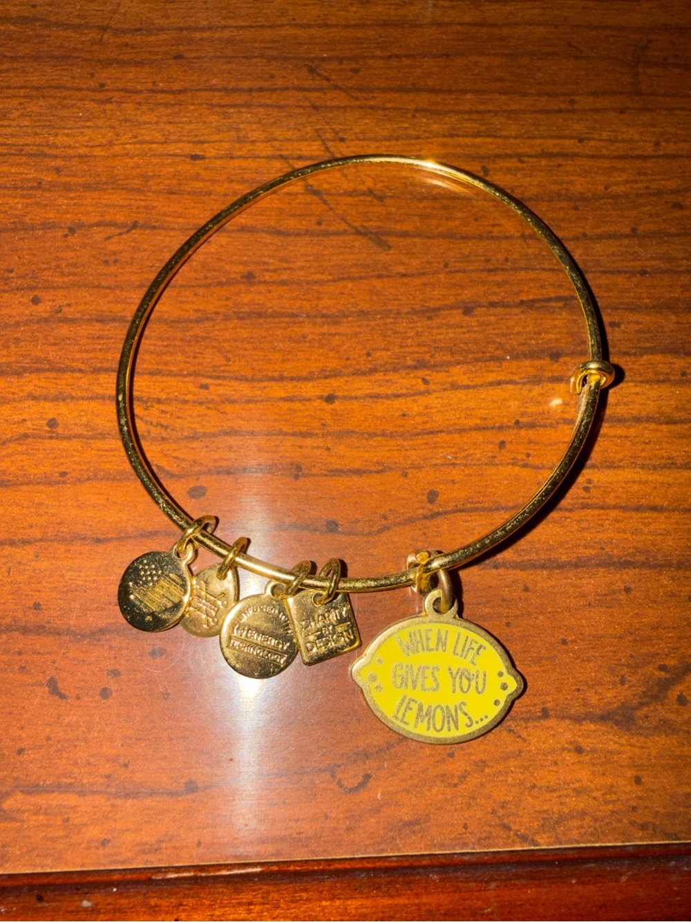 Alex and Ani “When Life Gives You Lemons” Bracelet